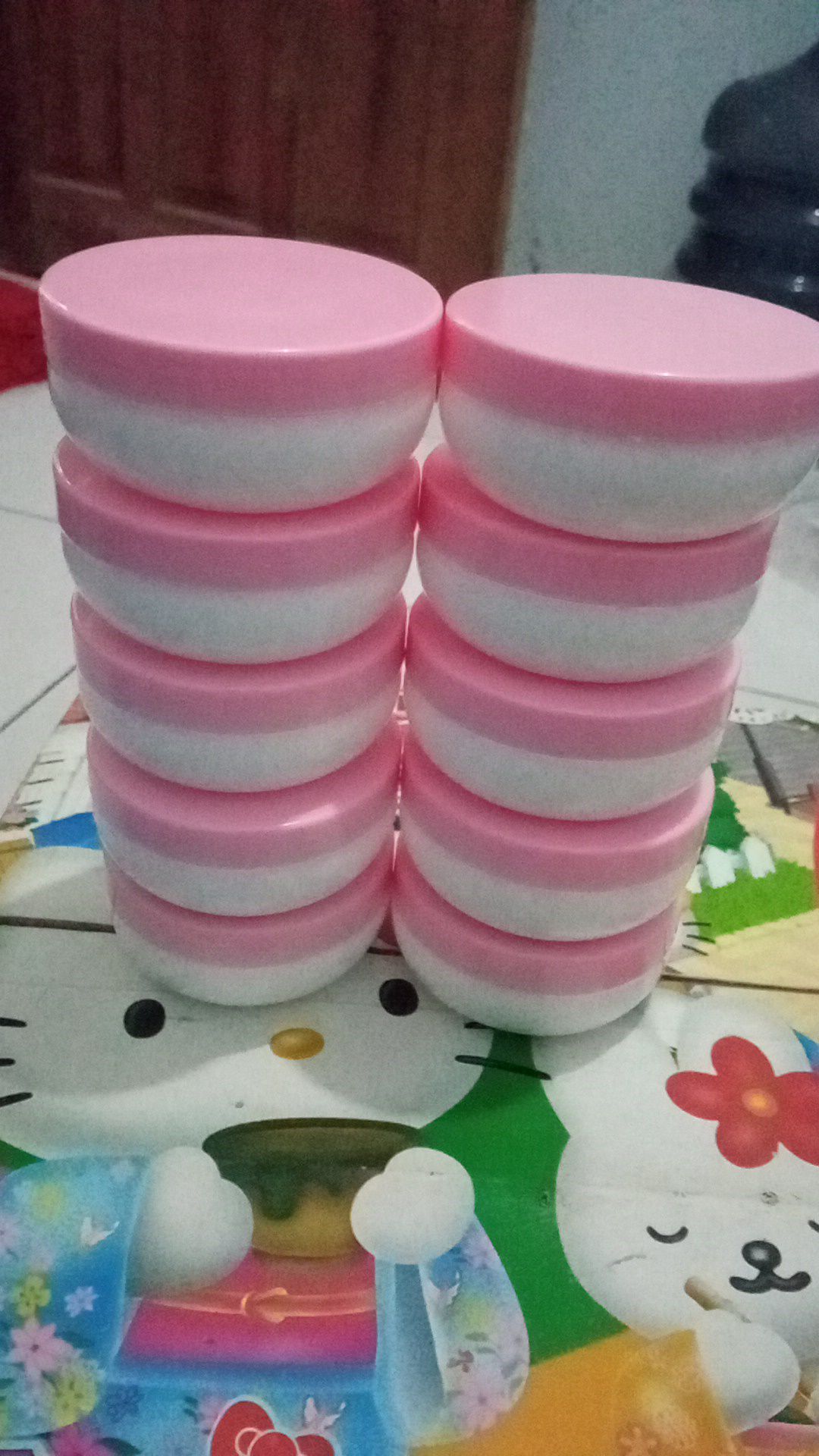 Pot Lulur 100 Gr Mangkok Putih