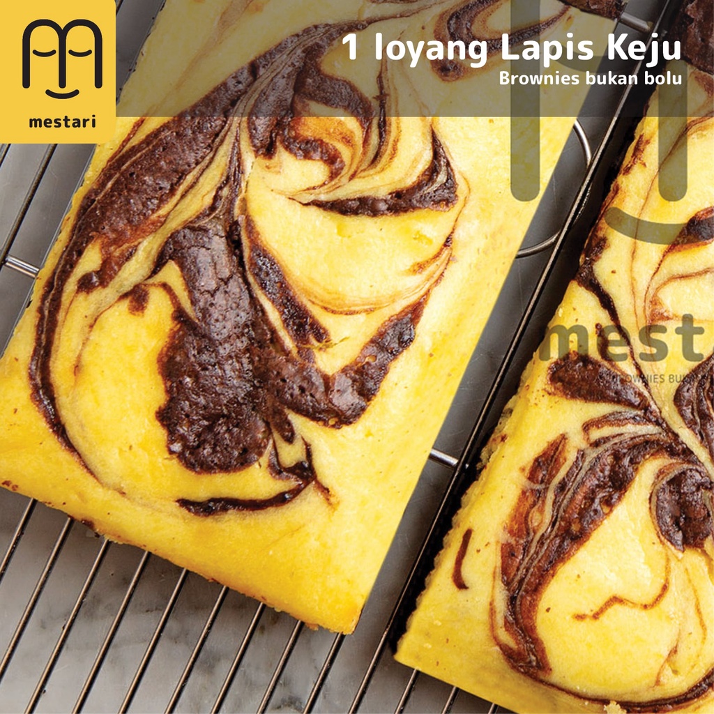 

BROWNIES RASA LAPIS KEJU (CREAMCHEESE) - MESTARI BROWNIES BUKAN BOLU