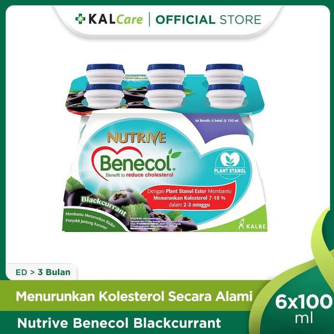 

SPECIAL!! Nutrive Benecol No Added Sucrose Blackcurrent 6x100ml