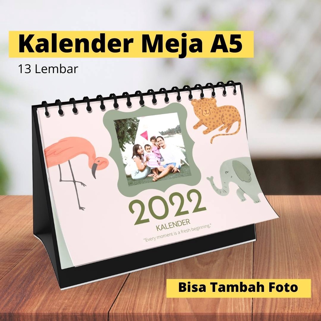 

Kalender Meja 2025 Aesthectic Bisa Pakai Foto Tema Zoo