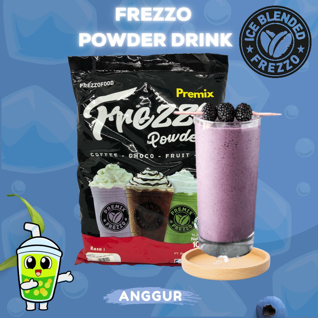 Frezzo Bubuk Minuman Rasa Anggur / Anggur Powder Drink 1 Kg