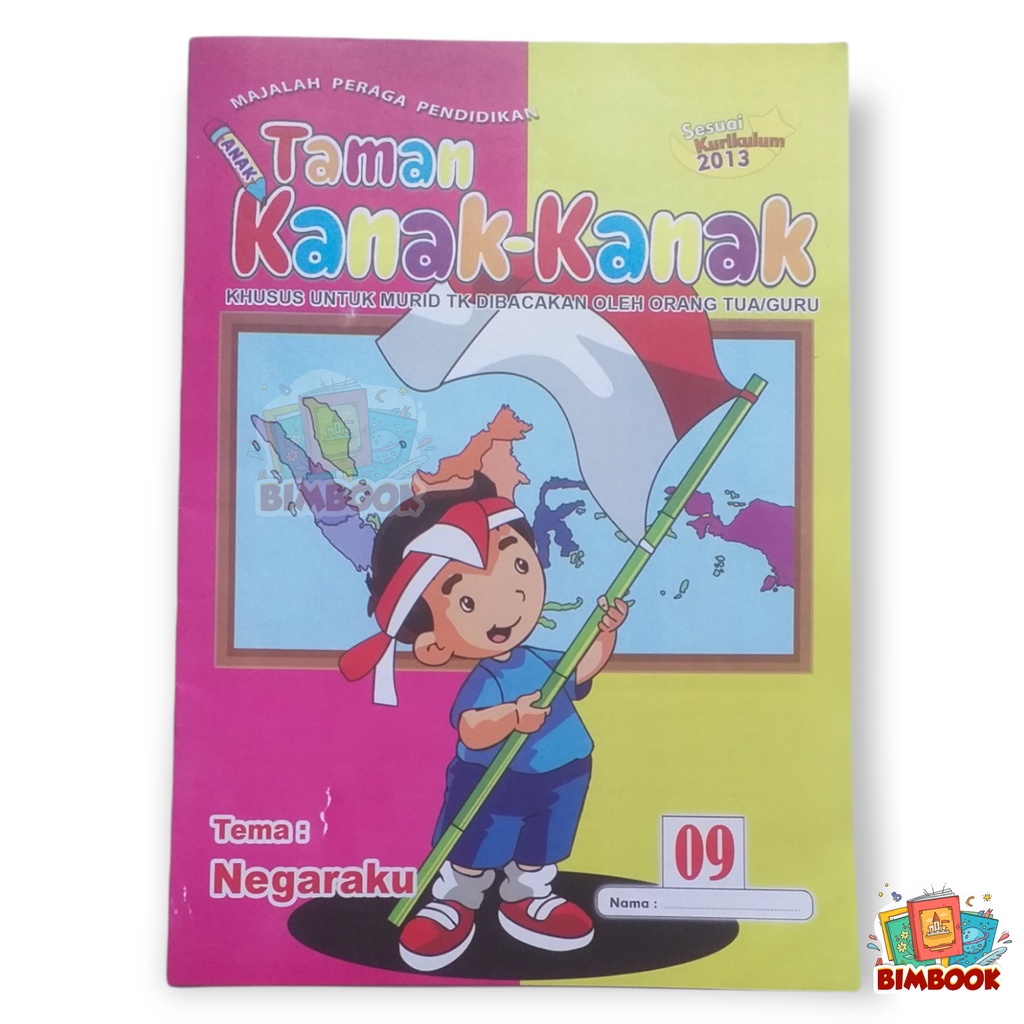 Majalah Anak PAUD TK Umum "Wahyu Bhakti" edisi 09 Negaraku