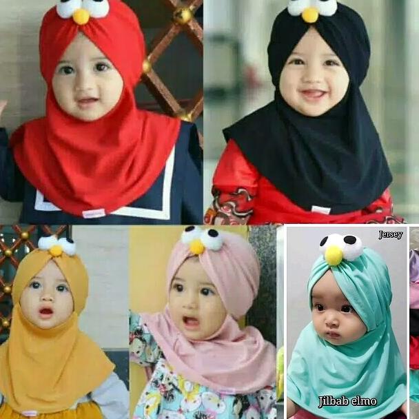『LARIS』 kerudung krudung kudung jilbab hijab instan anak ank bayi perempuan lucu model terbaru umur 