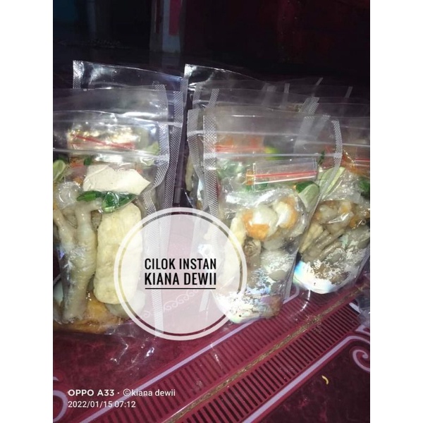 

cilok/baso aci instan