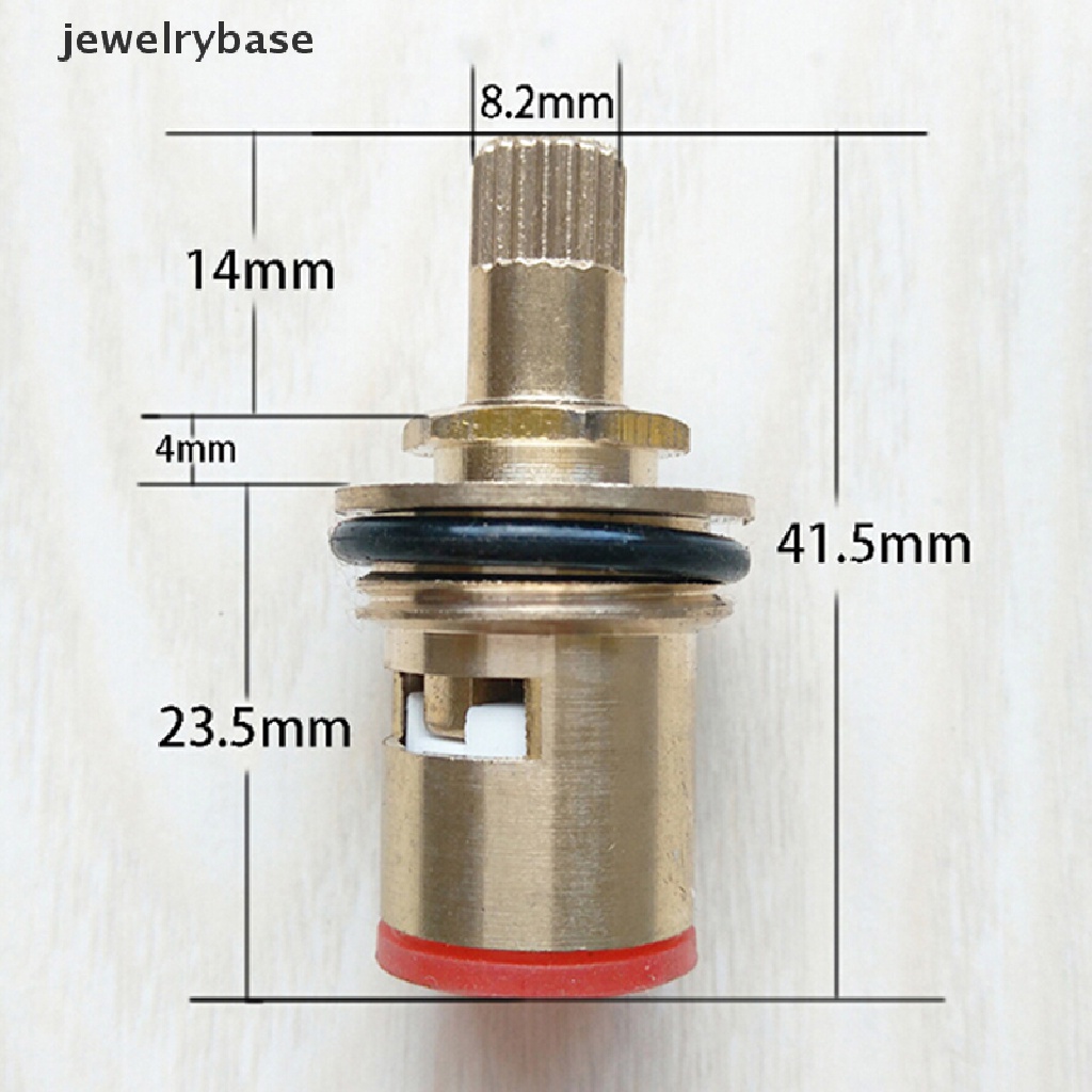 1 Pc 1 / 2 &quot;20 Gigi Keramik Tap Cartridge Disk Quarter Turn Valve Pengganti