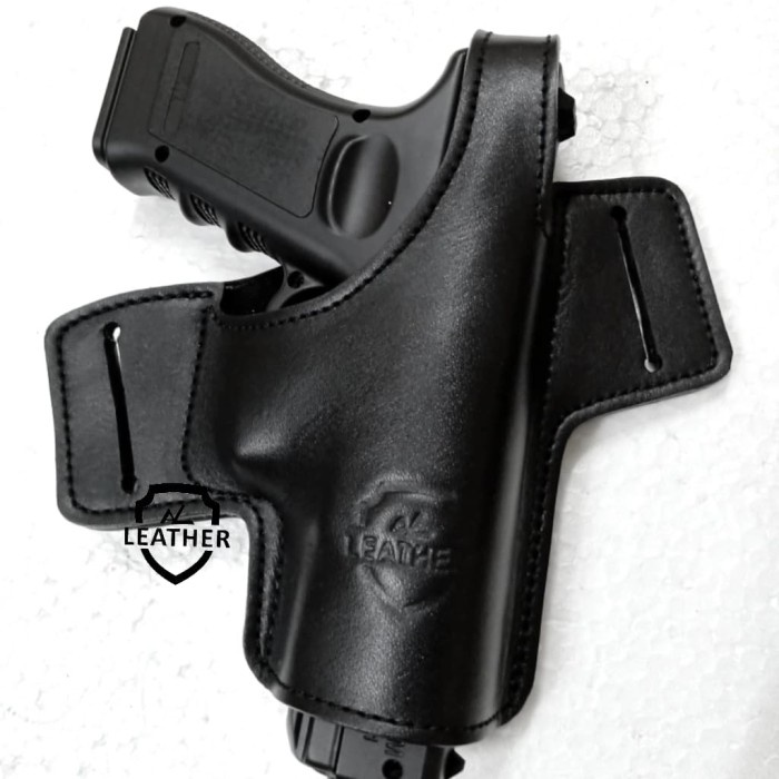 Promo Holster Sarung Pistol Glock Pinggang - Hitam