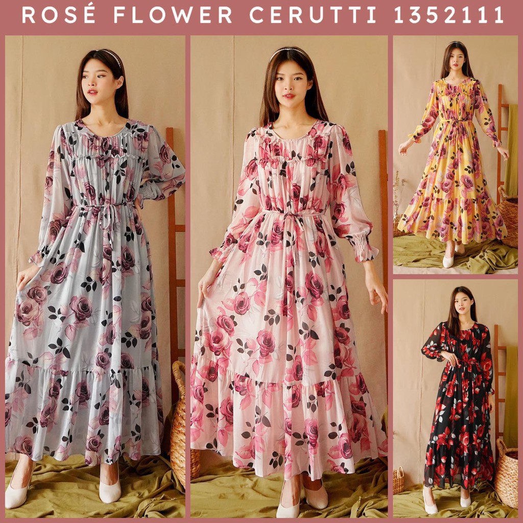 gamis kembang semok by yuna