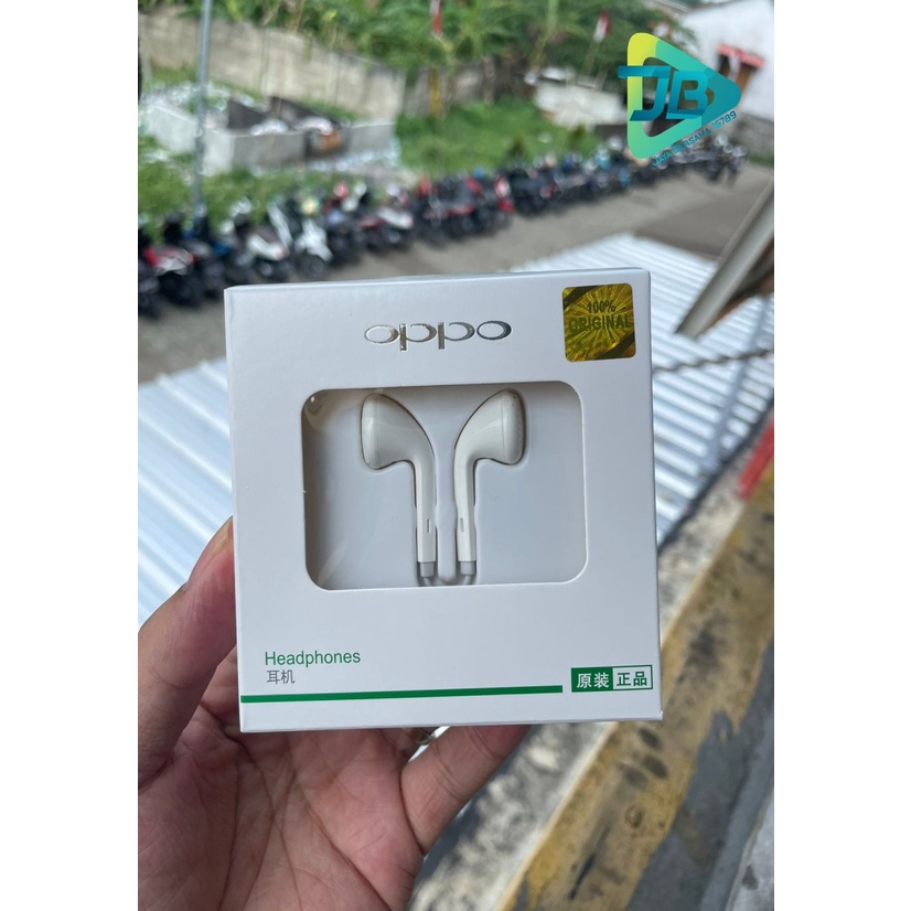 Headset Oppo Original 100% Headset Oppo F9 F7 F5 F3 A15 a5 A9 F11 pro F1s A71 A83 A37 A3s JB4852