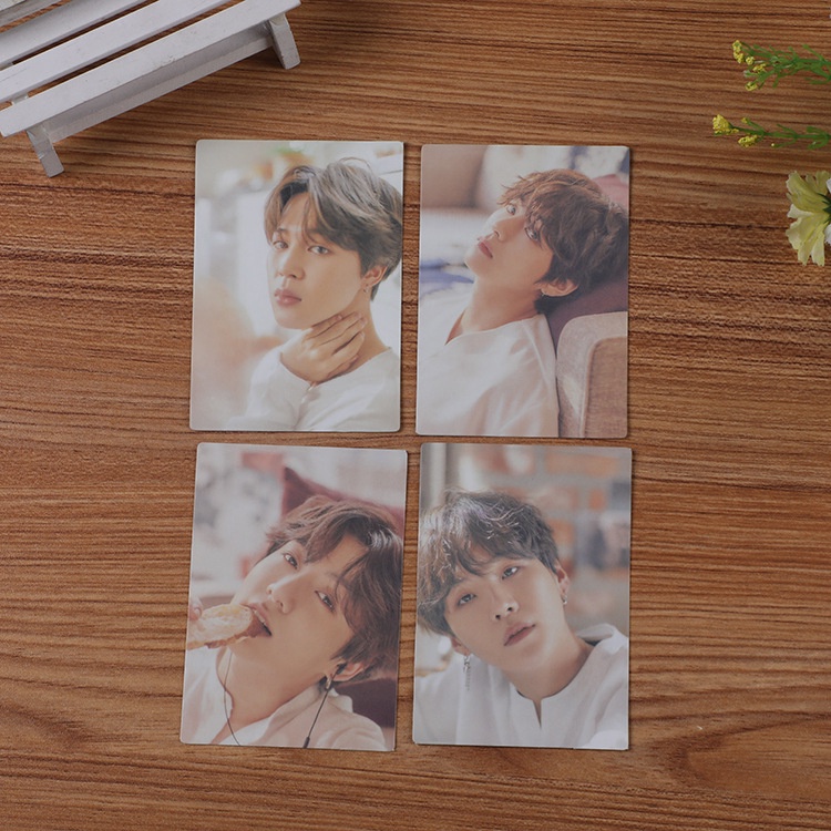 7pcs / set Kartu Lomo Foto KPOP BTS Seoul Untuk Koleksi Penggemar