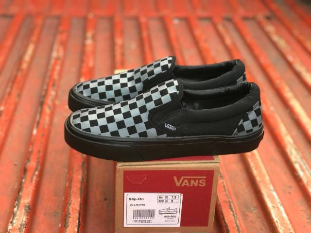 SEPATU43 VANS AUTHENTIC FULL BLACK HITAM COKLAT OLDSKOOL ERA SK8