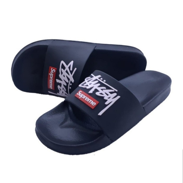 Sandal Selop Pria Premium High Quality Sendal Supreme Import Grade Ori