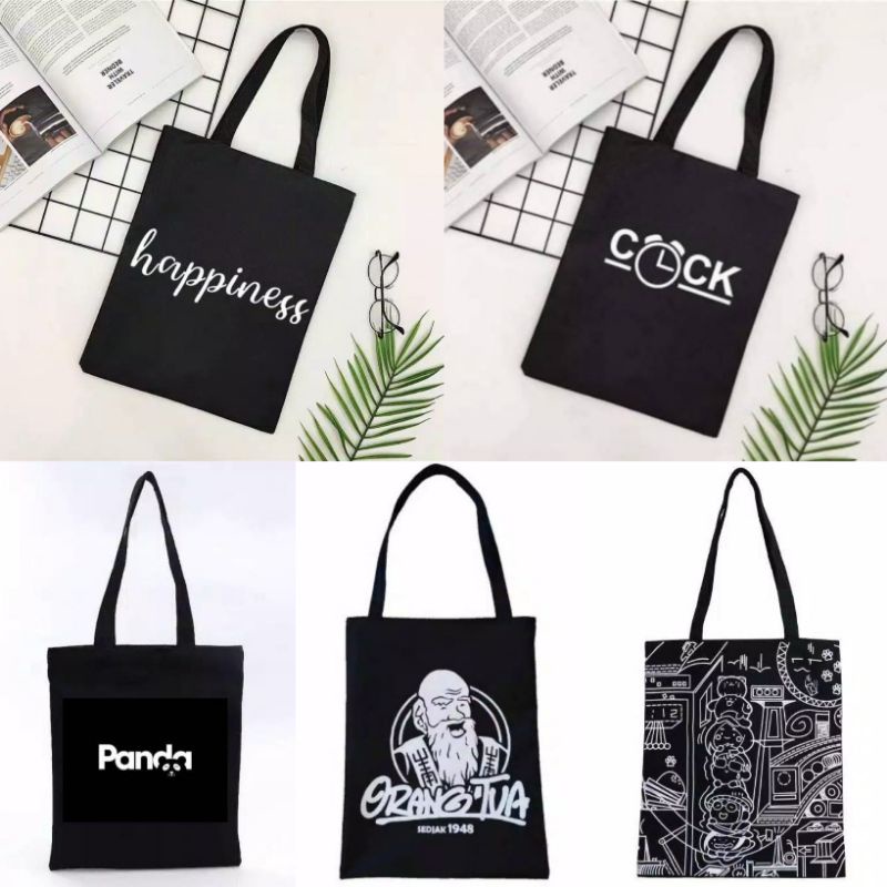 TAS TOTEBAG PEREKAT GAMBAR / TOTE BAG WANITA KPOOP (BEPINK OFFICIAL)