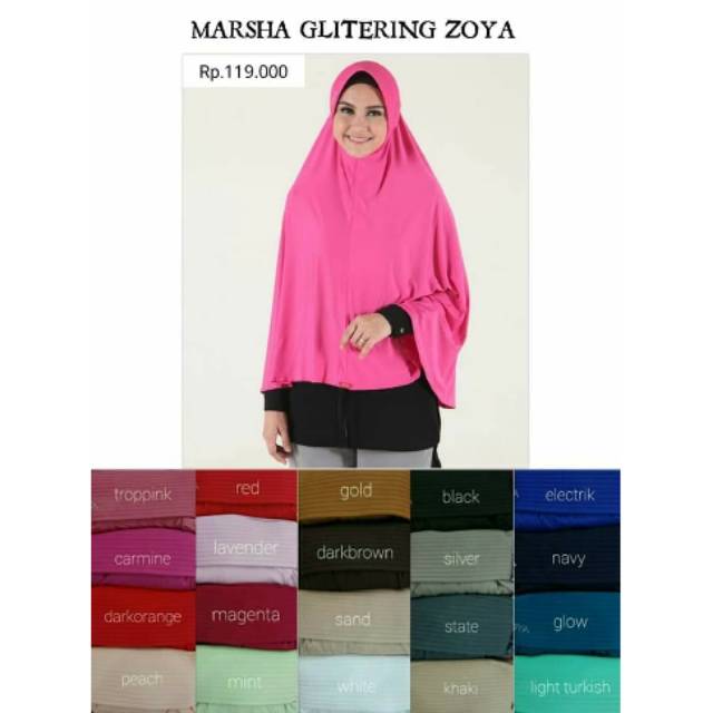 Bergo Marsha Glitering zoya