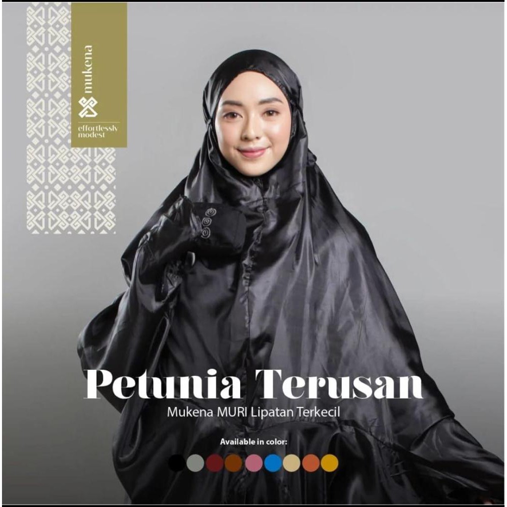 MUKENA MURI TERUSAN / MUKENA PETUNIA TERUSAN / MUKENA MURI / MUKENA MINI / MUKENA TRAVELING