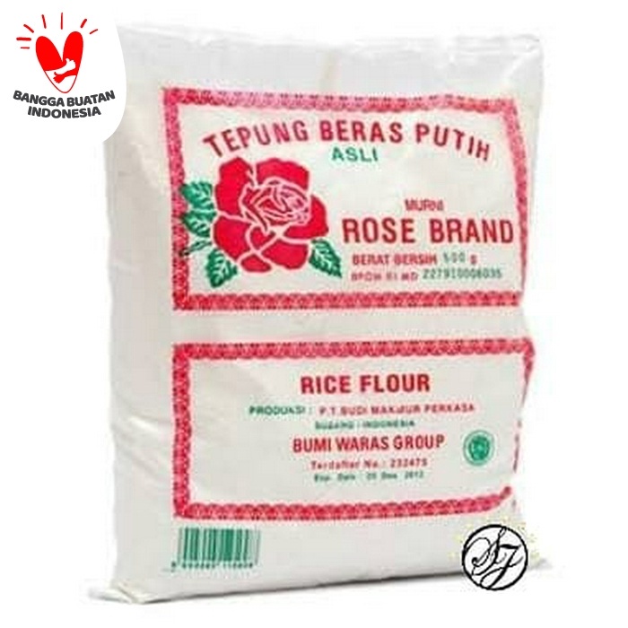 

Ketan-Beras-Tepung- Tepung Beras Putih Rose Brand 500Gr -Tepung-Beras-Ketan.