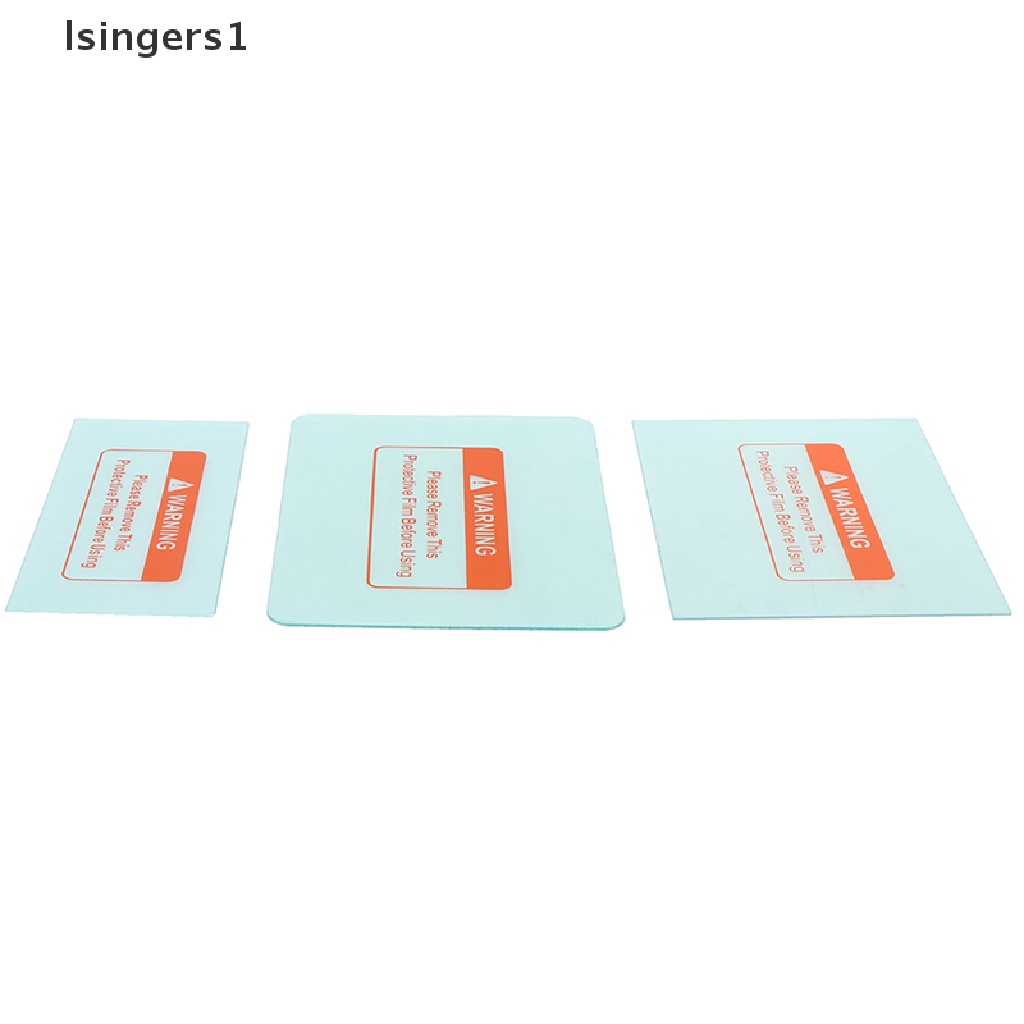 (lsingers1) 5pcs Cover Pelindung Lensa Untuk Helm Las