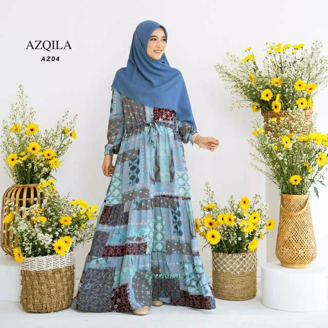 Azqila dress by Greenism