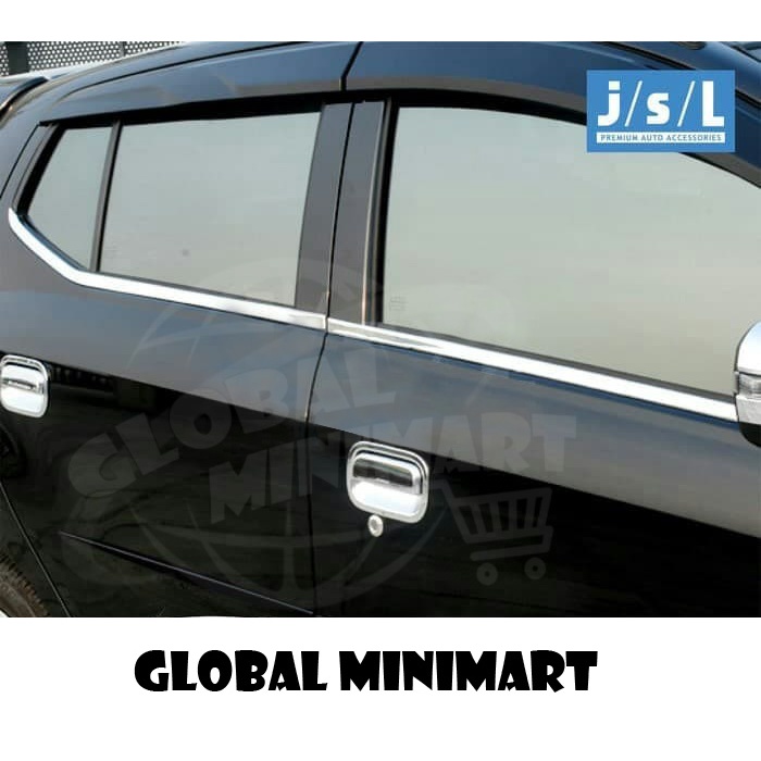 List Kaca Samping Chrome Toyota AGYA GM