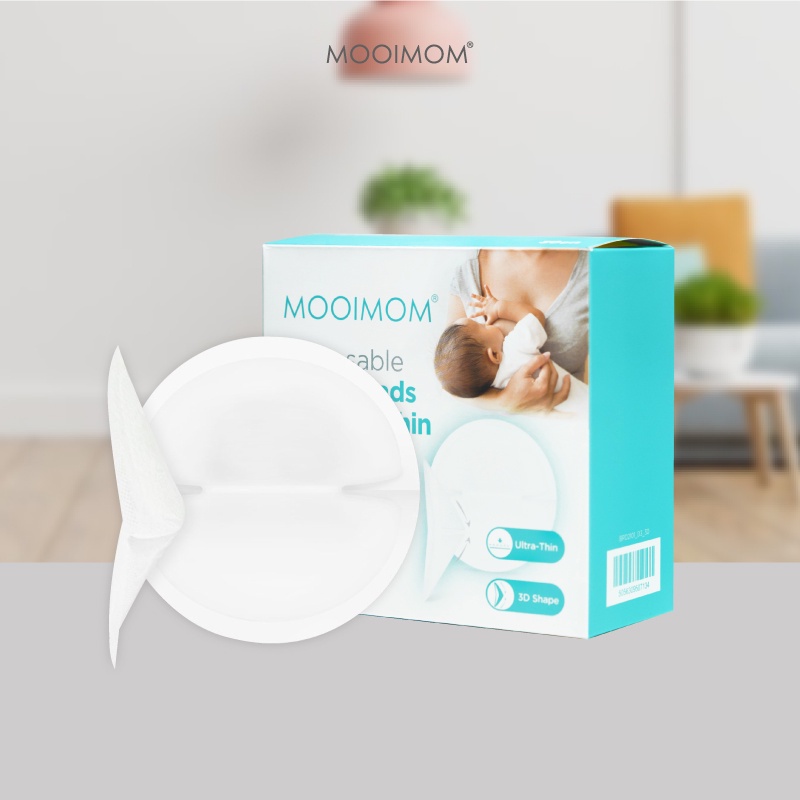 Mooimom Disposable Breast Pad 3D Ultra-Thin Isi 30pcs