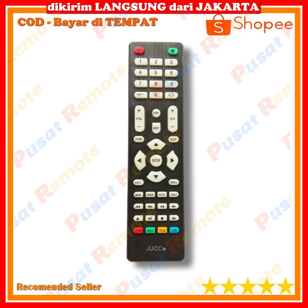 Remot/Remote TV LCD/LED Cina IKEDO /JUC Kv1708Usb Kv1720 /AOYAMA /Comytec/Vrysta /Only /FAWS Spqv59N