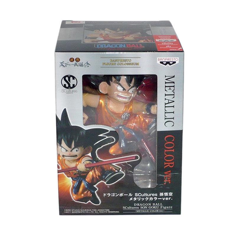 Action Figure Dragonball Dragon Ball Goku Scultures Banpresto with Box