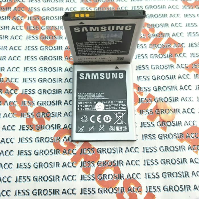 Baterai Battery Original SAMSUNG S3850 Corby 2 S3353 S3350 S3550 M350