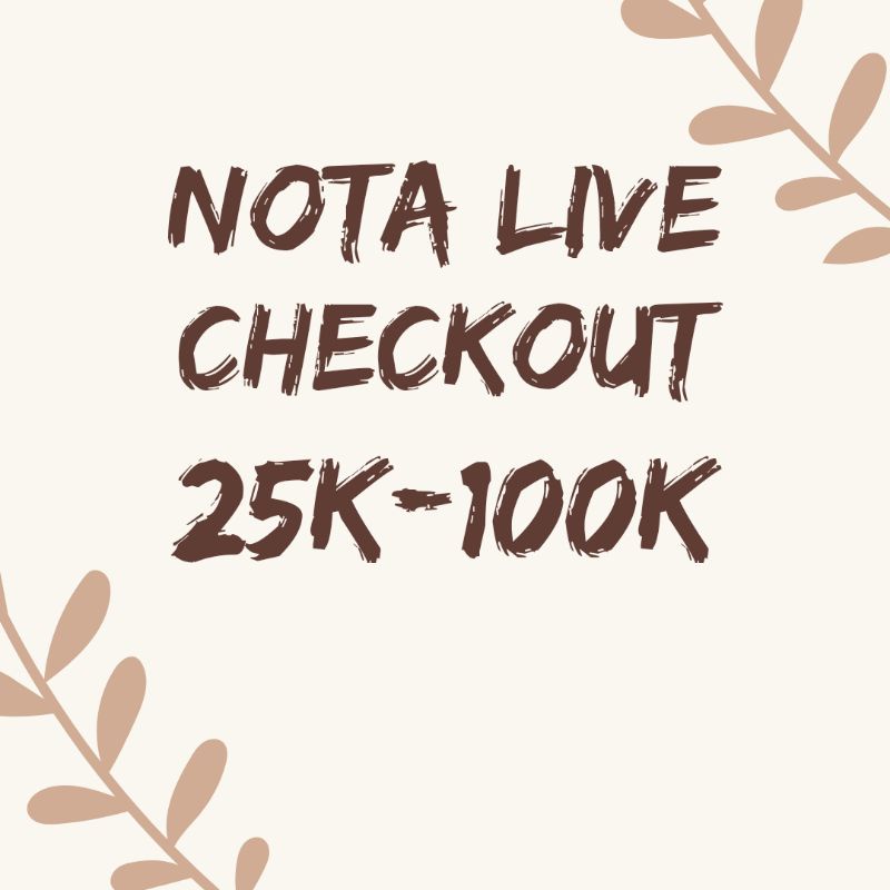 NOTA LIVE SHOPEE (1KG MUAT 2PCS)