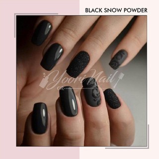 white snow powder glitter nail art sugar powder nail gliter hiasan kuku