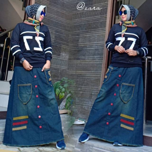 Set rok jeans zara