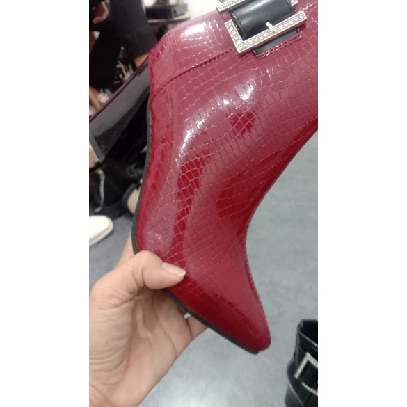 ✅PINKEY P047 Sepatu Boots Import Hak Tinggi Wanita Model Korea Terbaru