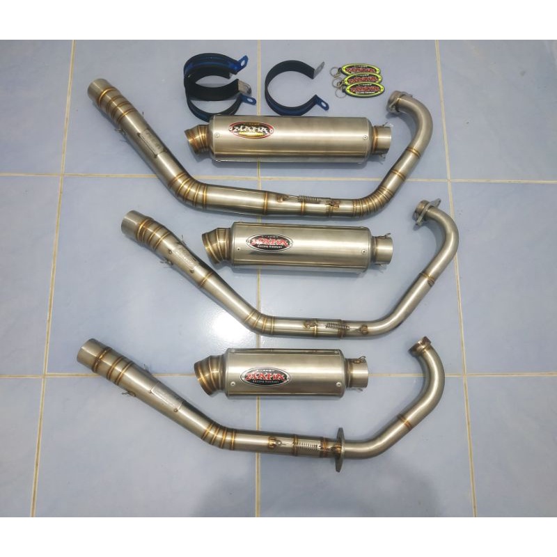 KNALPOT RACING FULL SISTEM SATRIA FU,MX KING,MX NEW/OLD MAFIA RACING EXHAUST