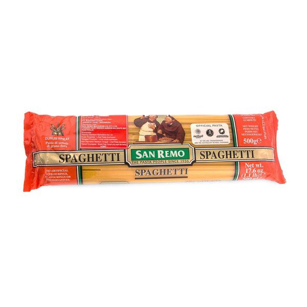 

SAN REMO Pasta Spaghetti 500gr