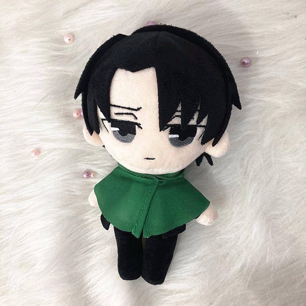 Lanfy Boneka Plush Kartun Anime Attack on Titan Ackerman Untuk Anak