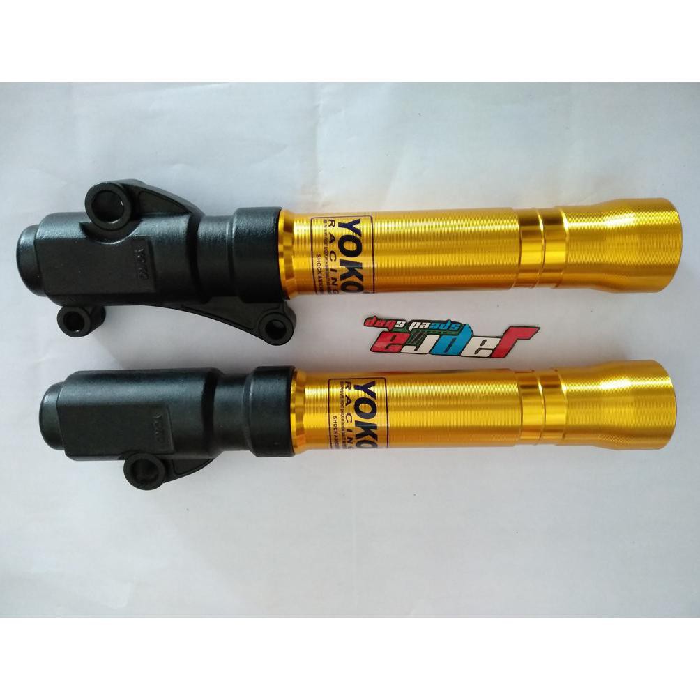 Bottom Shock Depan Tabung Shock Beat Merk Yoko Gold Honda Variasi Terbaru.