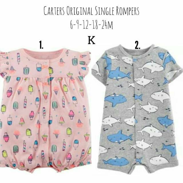 Romper Bayi Import/ baju bayi romper lucu/ romper baby