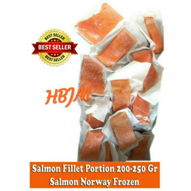 

IKAN SALMON FILLET @200 GR - 250 GR PORTION (Norwegian Salmon Premium)