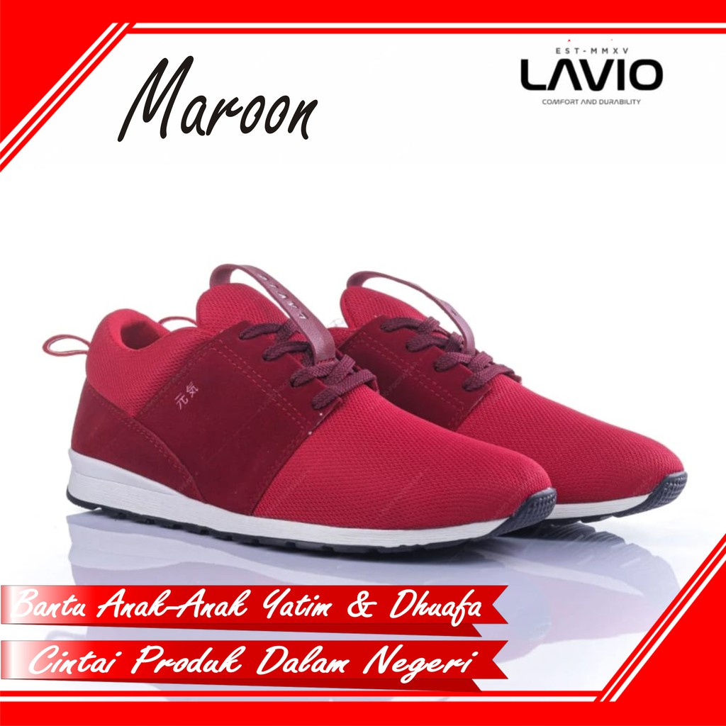 SEPATU LAVIO GENKI SNEAKERS PRIA CASUAL