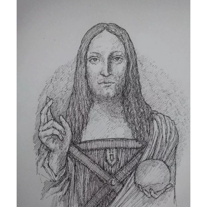 Sketsa wajah Arsir (muka.coret)