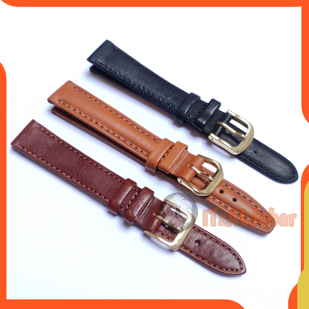 Tali jam tangan Kulit wanita 14mm Leather strap Tali jam Wanita 14mm