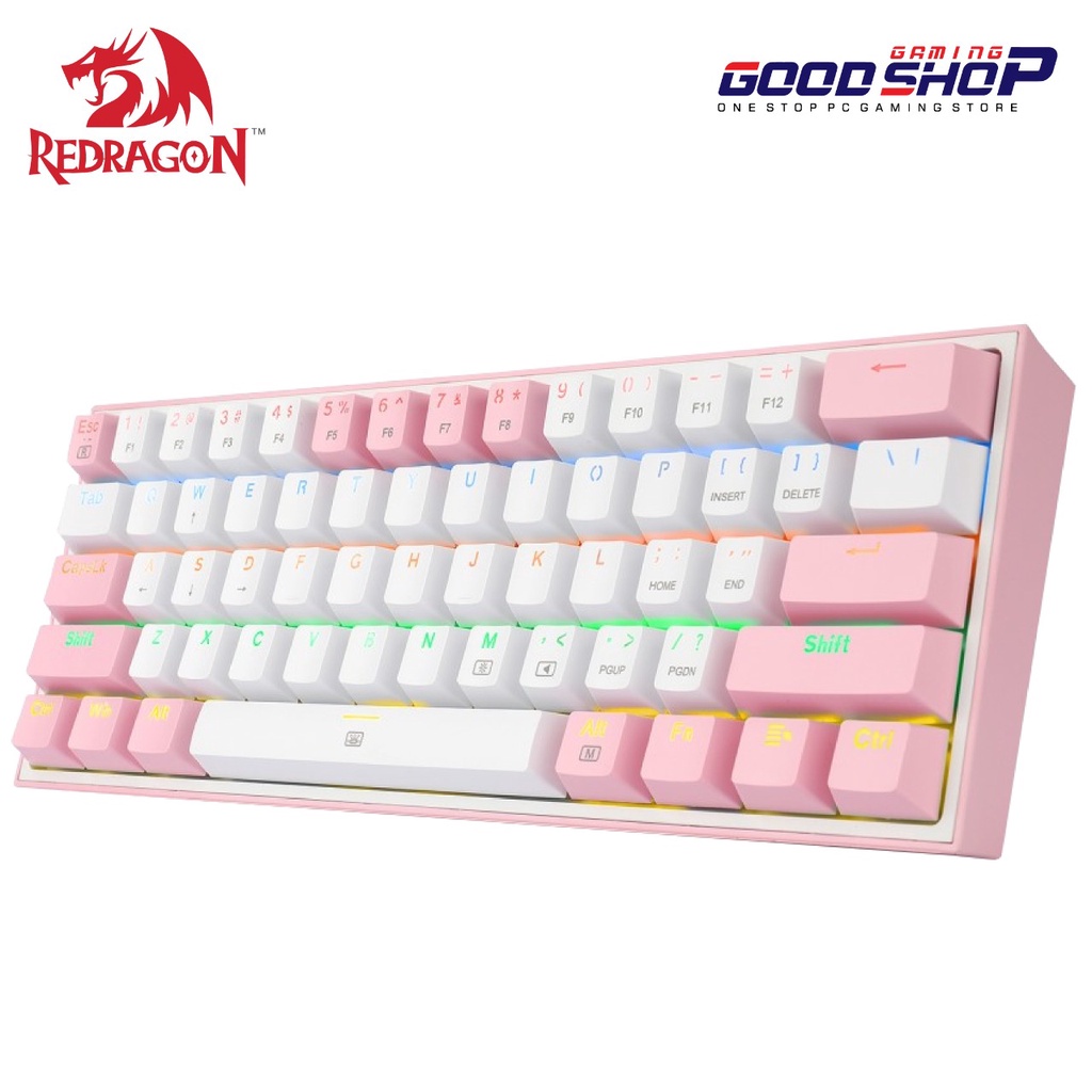 Redragon 60% RAINBOW FIZZ K617 R Mechanical - Gaming Keyboard