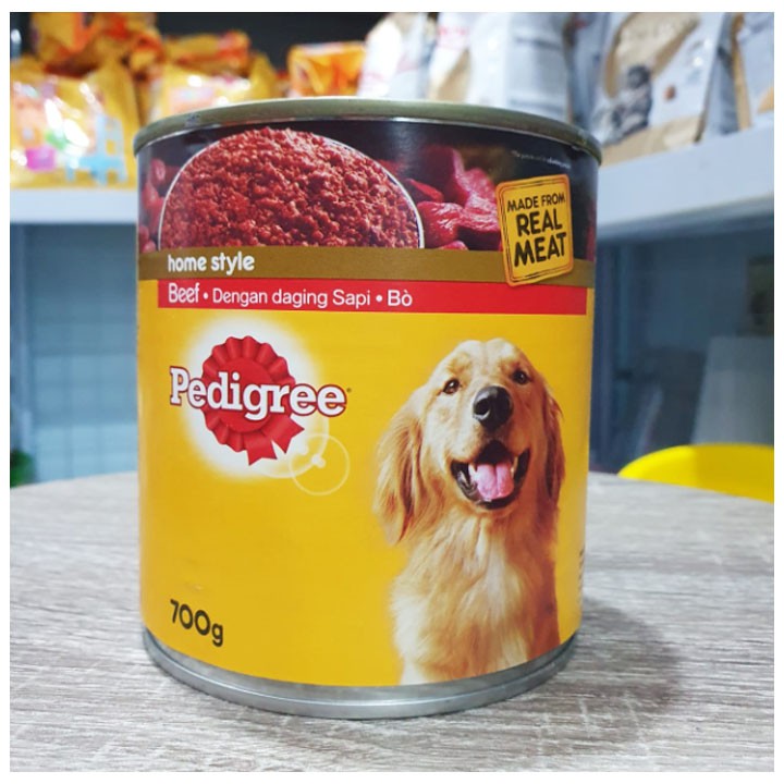 Pedigree Kaleng Adult Beef 700Gr Makanan Basah Anjing Dewasa