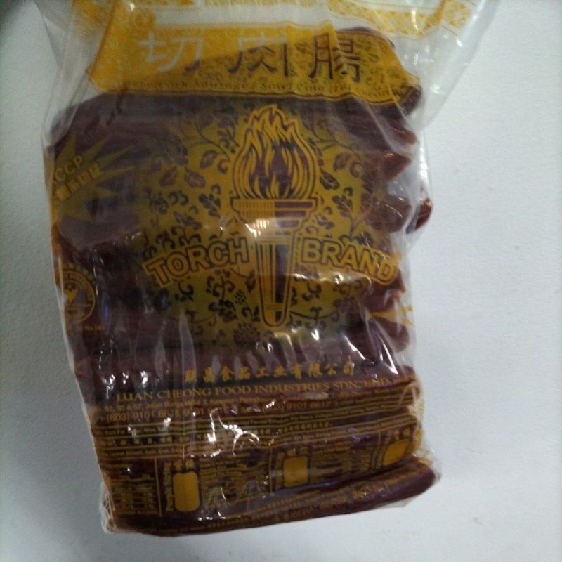 

LAP QIONG TORCH BRAND MALAYSIA PORK SAUSAGE 1000 GRAM