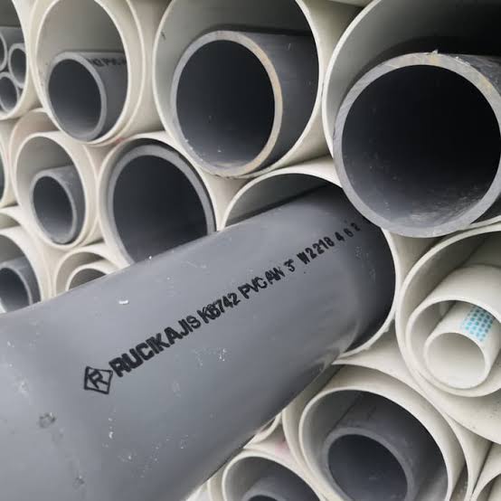 Pipa PVC Pralon 6 inch Rucika JIS D pengiriman untuk Tangerang dan Jakarta