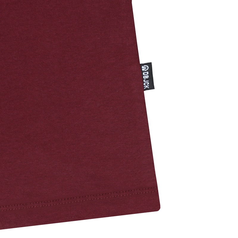 Dobujack Tshirt Denial Pocket Maroon Tees