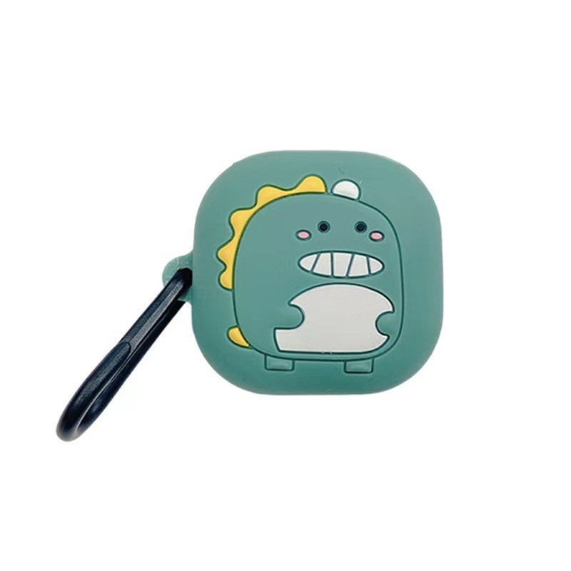 Cute Dinosaur Protective Cover Silicone Case for Galaxy-Buds Pro/Live Earphone