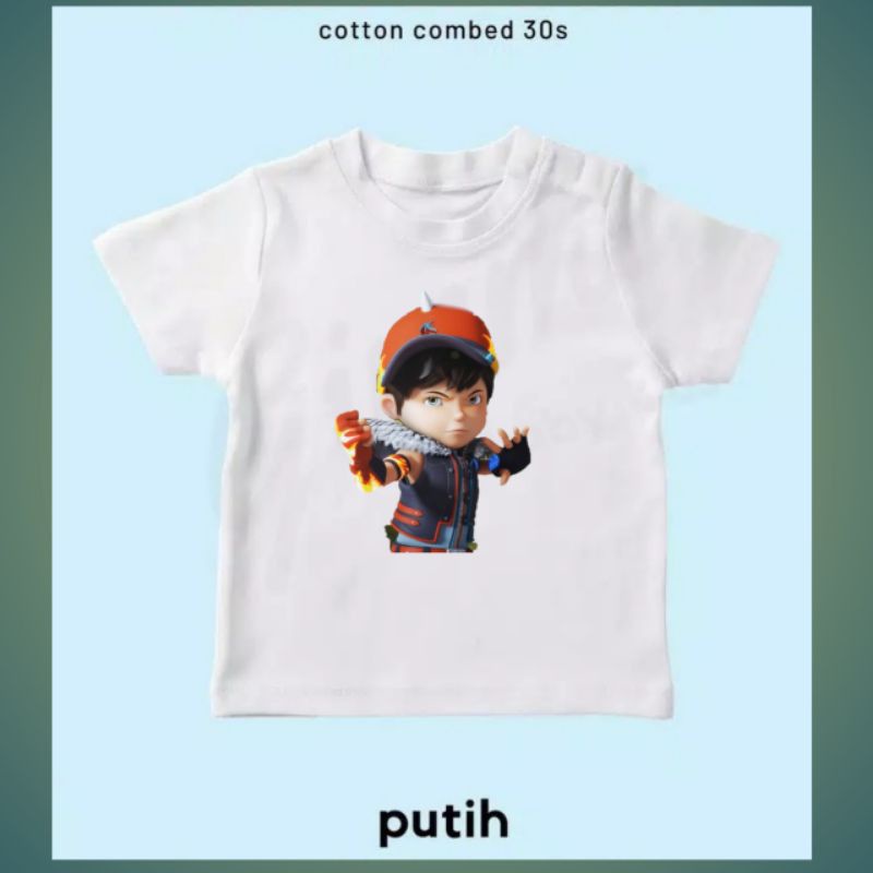 baju anak, baju boboiboy