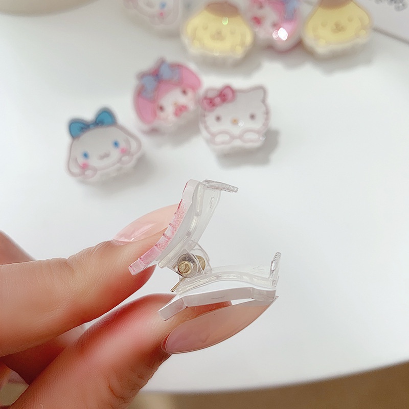 Jepit Rambut Mini Motif Kartun Gaya Jepang Untuk Anak Perempuan