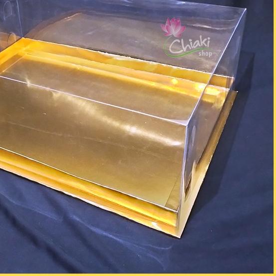 

Box Cupcake isi 12 GOLD 35x25x12 cm Kotak Mika Donat Dus Kue Kardus Emas Muffin Cake Pudding Karton