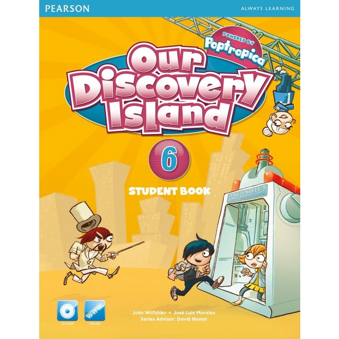 

Our Discovery Island American Lv6 Student Book w/ CD-ROM & Access Code