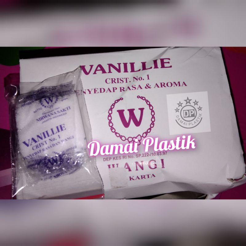 Vanillie Vanila Vanili Sachet Wangi W Isi 5 Sachet